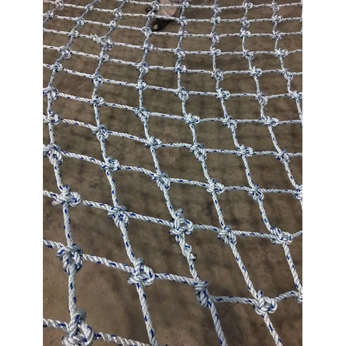 White Ski Slope Safety Nylon Net