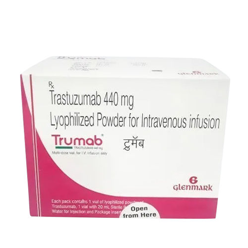 440mg Trastuzumab लियोफिलाइज्ड पाउडर इंट्रावेनस इन्फ्यूजन ड्राई प्लेस के लिए