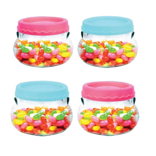 Glass Jar B7FH (2 PCS SET)