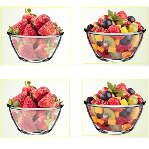 Bowl 2 Pcs Ser (B9FL) WITHOUT LID