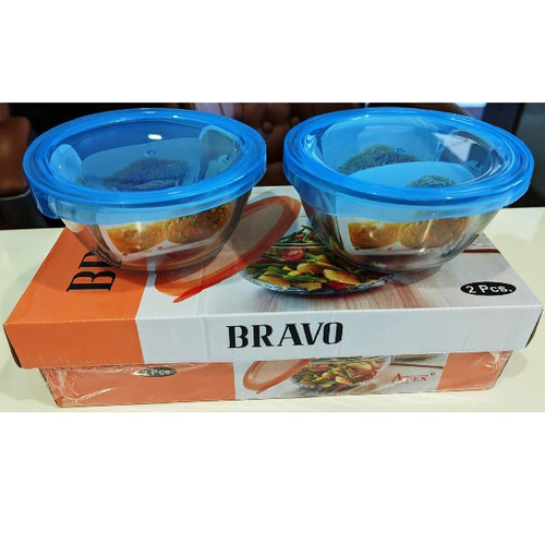BRAVO 2pcs Set Bowl With Lid
