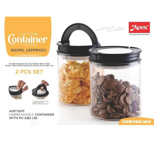 Lock And Tight Container 2 Pcs Set 600ml