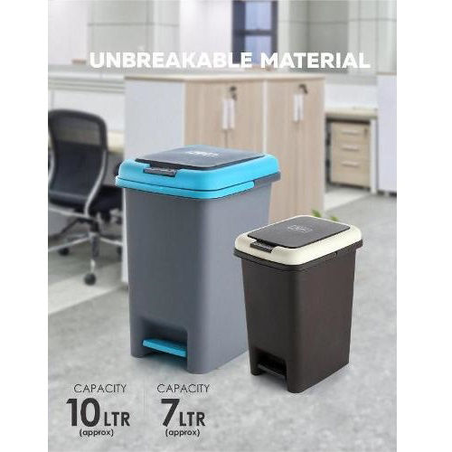 Push N Pedal Dust Bin 7LTR