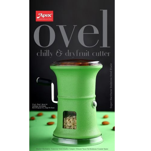 Ovel Chilli & Dryfruit Cutter