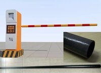 Black 3000mm  3500mm Length  Carbon Fiber Shaft For Toll Barrier Vehicle Barrier