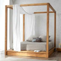 Wooden Poster Bed