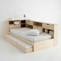 Bed With Study Table