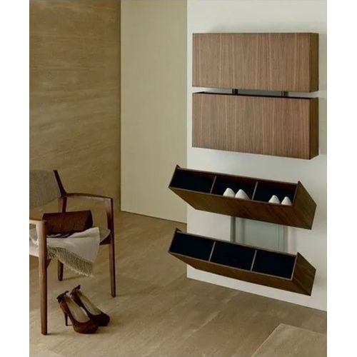 Brown Eipl-Wall Shoe Stand