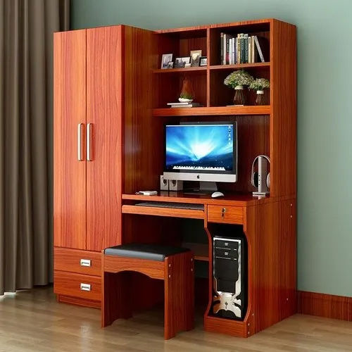 Brown Wooden Computer Table