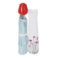 Rose umbrella Lightweight Waterproof UV Protection Mini Folding Creative Rose Flower Case (1644)