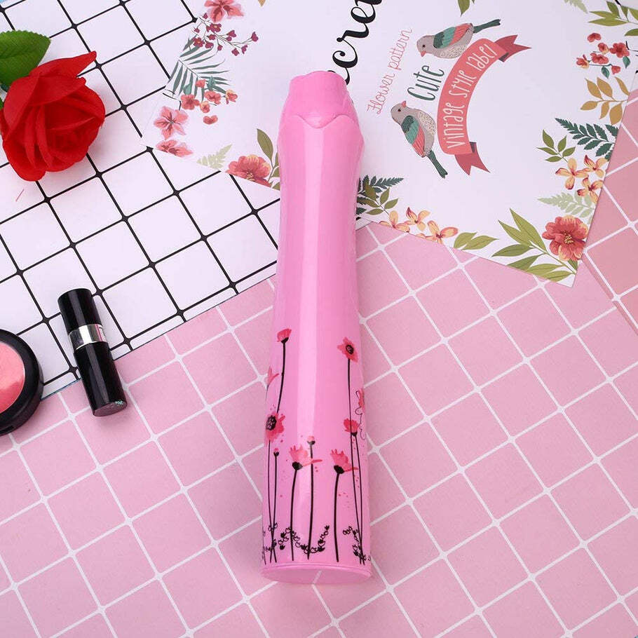 Rose umbrella Lightweight Waterproof UV Protection Mini Folding Creative Rose Flower Case (1644)