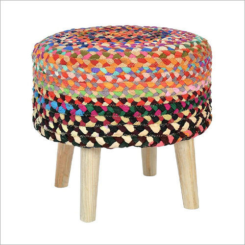 Artesania Fabric Cube Ottoman