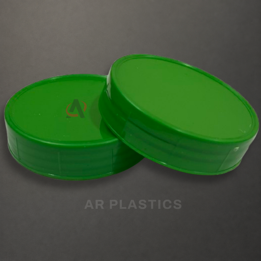 83 MM Plain Cap 10grams - Plastic, 83 Millimeter Diameter, Available in All Colors | Screw Cap for Jars, Customizable Branding Options