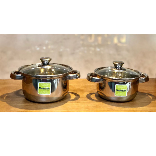S S Hot Serving Bowl With Lid