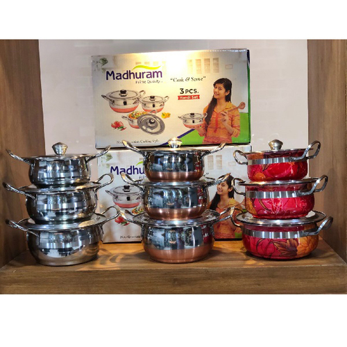 S S Serving Handi 3Pcs Set