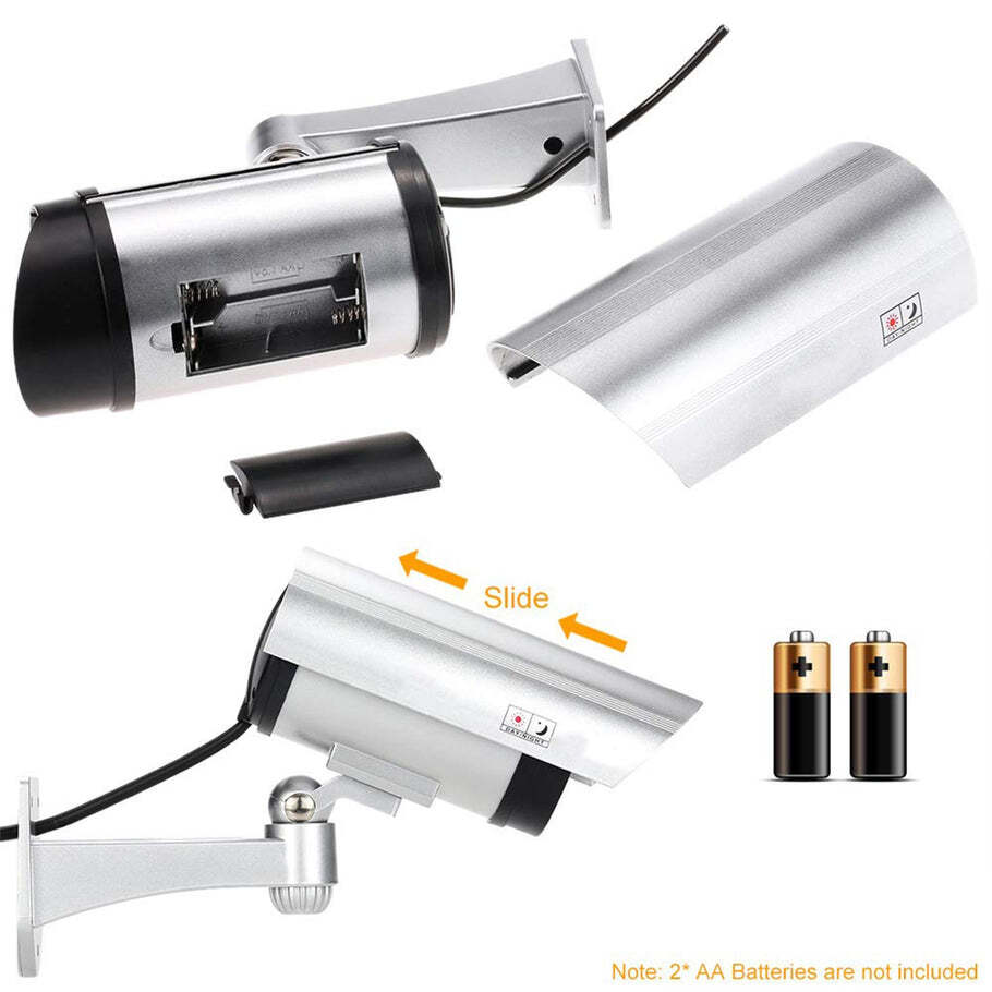 Wireless Security CCTV False Outdoor Fake Dummy Piece IR Camera (1481)