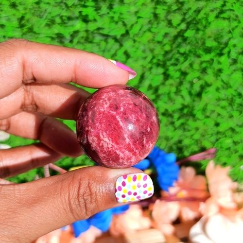 Thulite Sphere