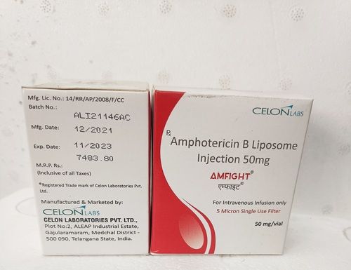 Liquid Amphotericin B Liposone Inj  Amfight 50Mg