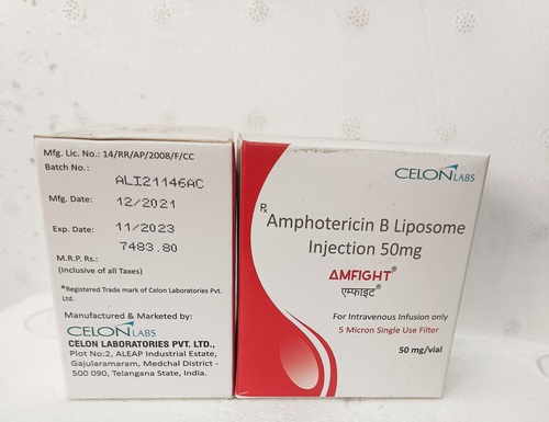 AMPHOTERICIN B LIPOSONE INJ  AMFIGHT 50MG