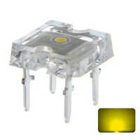 20 Ma Flat Top Super Flux Led Light - Plastic, Various Sizes, White Color | Square Design, Energy Efficient, Uniform Light Distribution