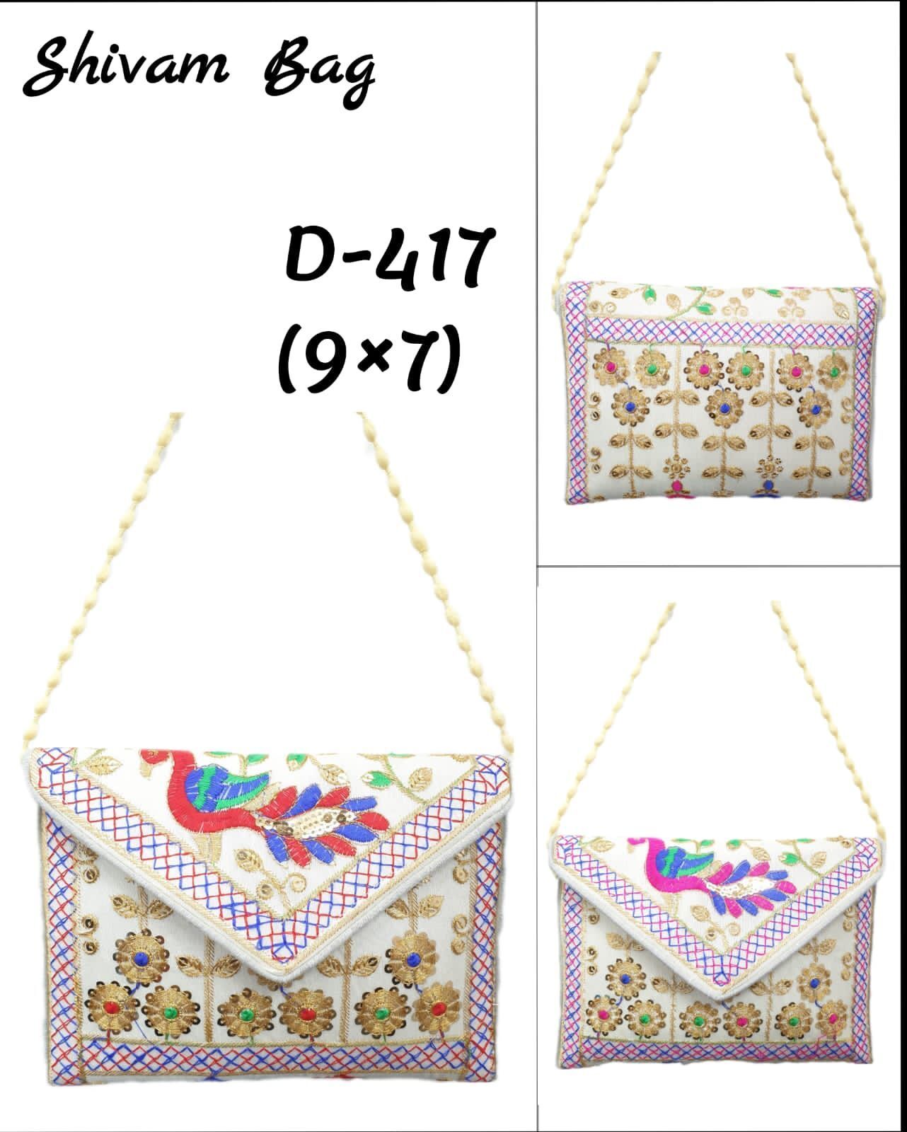 Embroidery Sling Bag