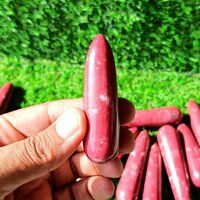 Thulite Therapy Point Stone