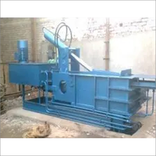 Scrap Baling Machine - Mild Steel, 21 Kg/hr Capacity, Blue Color - Semi-Automatic, Frequency Speed Control, 220 Volt, Warranty Included