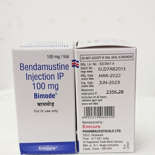 BENDAMUSTINE BIMODE 100MG