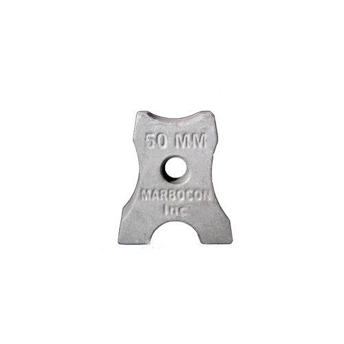 Grey 50 Mm Squre (M50) Grade Cover Block