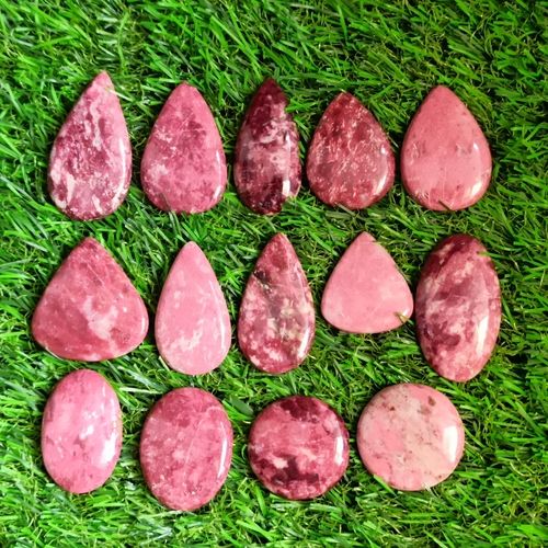 Thulite Cabochons