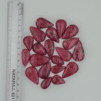 Natural Gemstone Cabochons Thulite Crystal Cabs For Jewelry Making