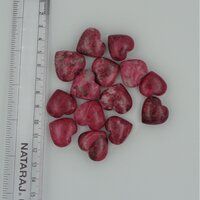 Natural Gemstone Heart Thulite Crystal Hearts