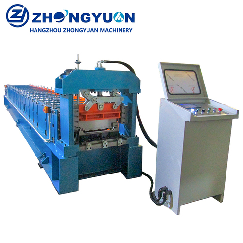 Joint-Hidden Aluminum Profile Standing Seam Metal Roof Cold Roll Forming Machine