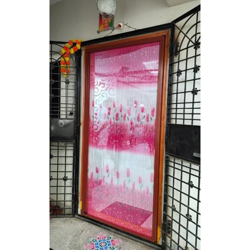 Pleated Sliding Mosquito Net Door