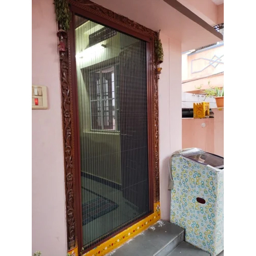 Aluminum Sliding Mesh Door