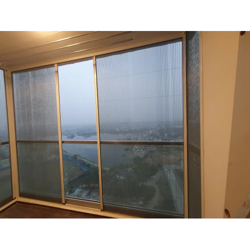 Aluminum Sliding Mesh Door