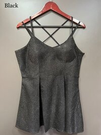 Women Stylish Girlish Strips Design  Side Chain Open sleeves Less  full length blouse