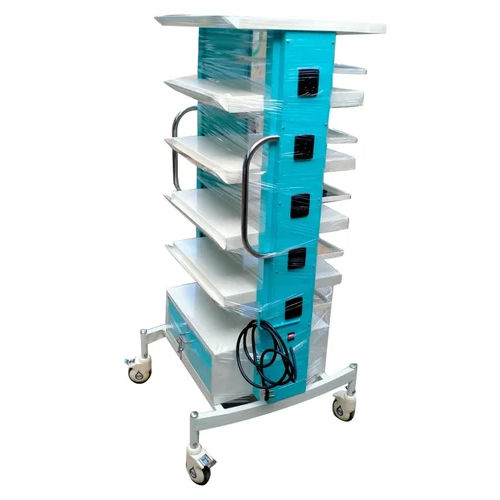 Hospital Monitor Trolley