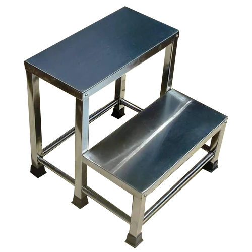 Stainless Steel Double Foot Step