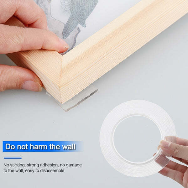 3 Meter Double Sided Adhesive Silicon Grip Gel Tape (1679)