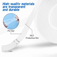 3 Meter Double Sided Adhesive Silicon Grip Gel Tape (1679)