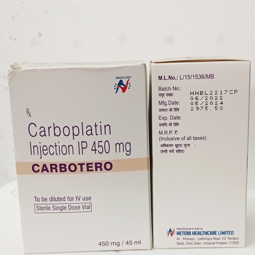 CARBOPLATIN  CARBOTERO 450MG