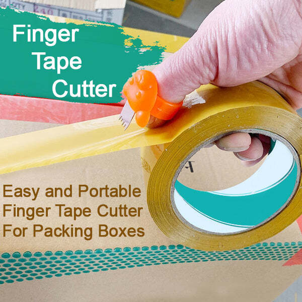 Easy and Portable Finger Tape Cutter For Packing Boxes (1674)