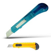 18 Mm Paper Cutter - 18 Mm Size | Multi-assorted Color, Ideal For Precision Paper Blades Cutting