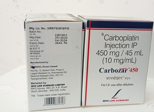 CARBOPLATIN  CARBOZAR 450MG