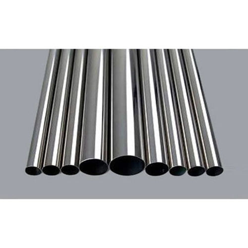 Silver Stainless Steel Seamless Pipe