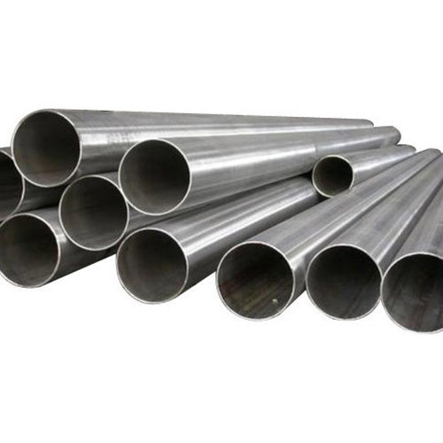 Silver Stainless Steel Welded Pipe