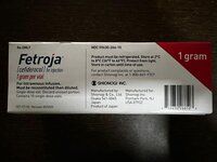 Fetroja cefiderocol for injection