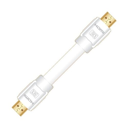 एमएक्स एचडीएमआई पुरुष से एचडीएमआई पुरुष फ्लैट केबल - 1.5 मीटर