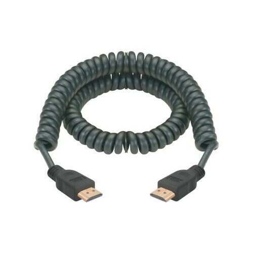 MX HDMI MALE TO HDMI MALE COIL CORD 1.5 MTR